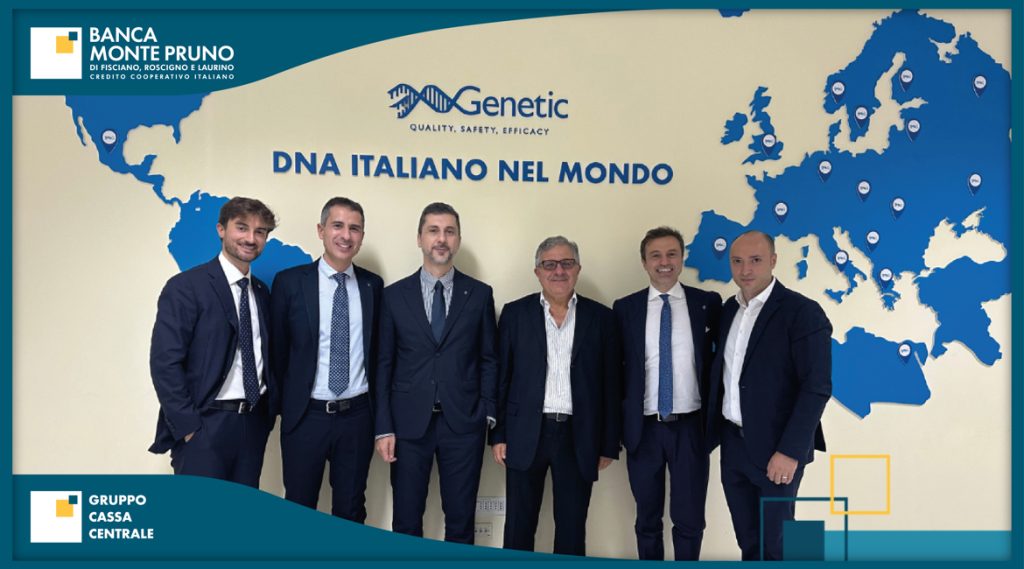 Banca Monte Pruno a sostegno della crescita di Genetic SpA