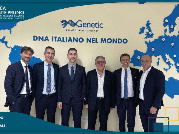 Banca Monte Pruno a sostegno della crescita di Genetic SpA