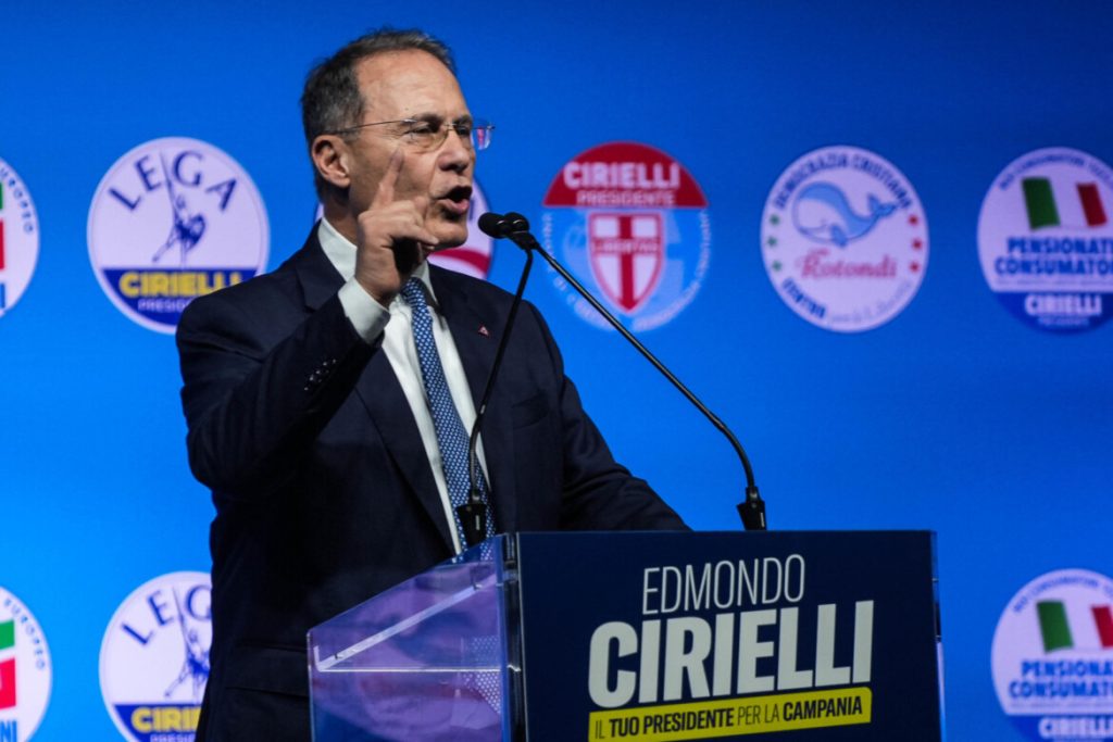 Elezioni Campania 2025, Cirielli: «Auguro buon lavoro a Fico»