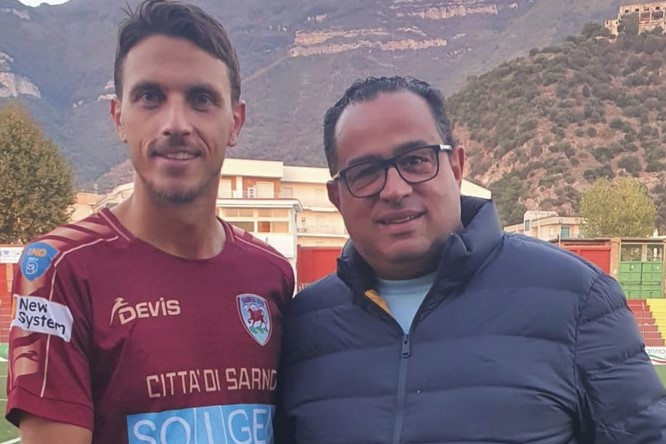 Sarnese, preso il centrocampista Palma