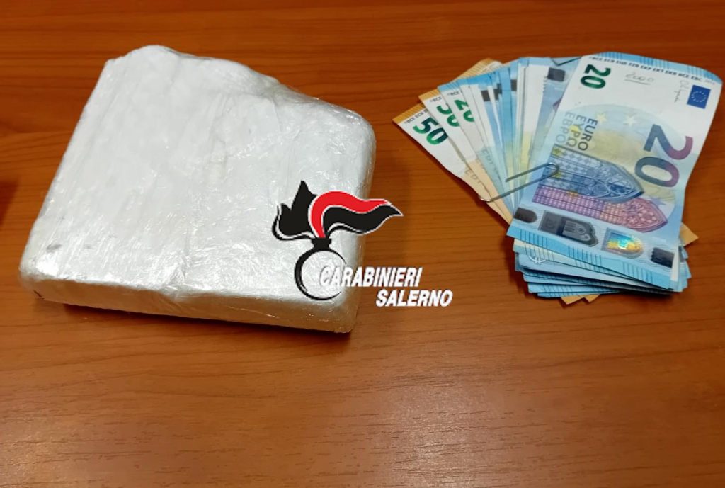 Ceraso, arrestati tre pusher del Napoletano con mezzo chilo di cocaina