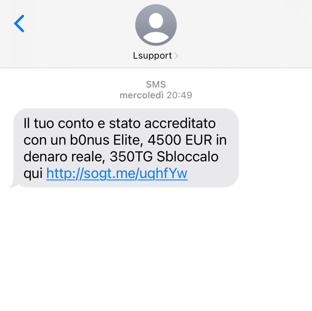 Caf e scommesse, le truffe via Sms assediano i salernitani