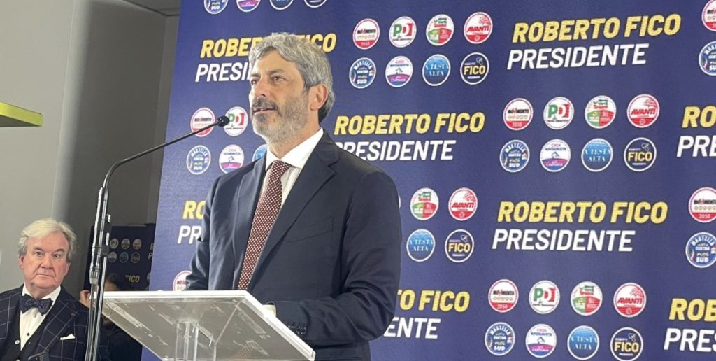 Elezioni Campania, Fico: «Sarò la voce di chi non ha voce»