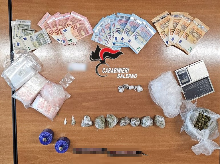 Scafati, 31enne arrestato: droga e ordigni artigianali sequestrati dai Carabinieri