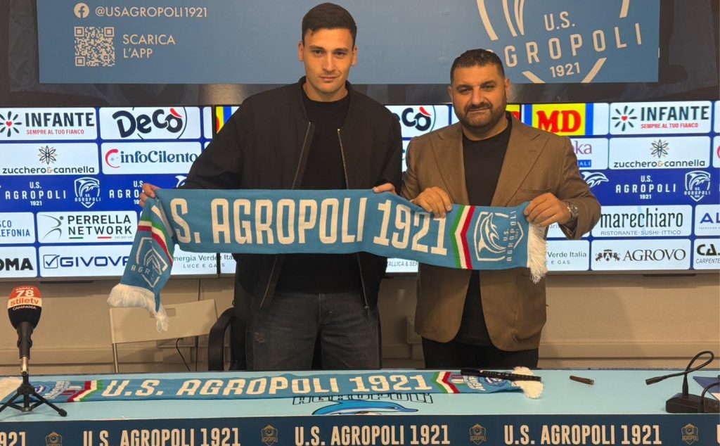 US Agropoli 1921: ufficiale l’arrivo dell’attaccante Massimo De Luise