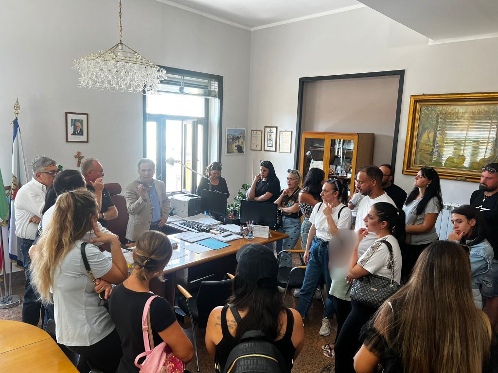 Agatino Arìa riunione