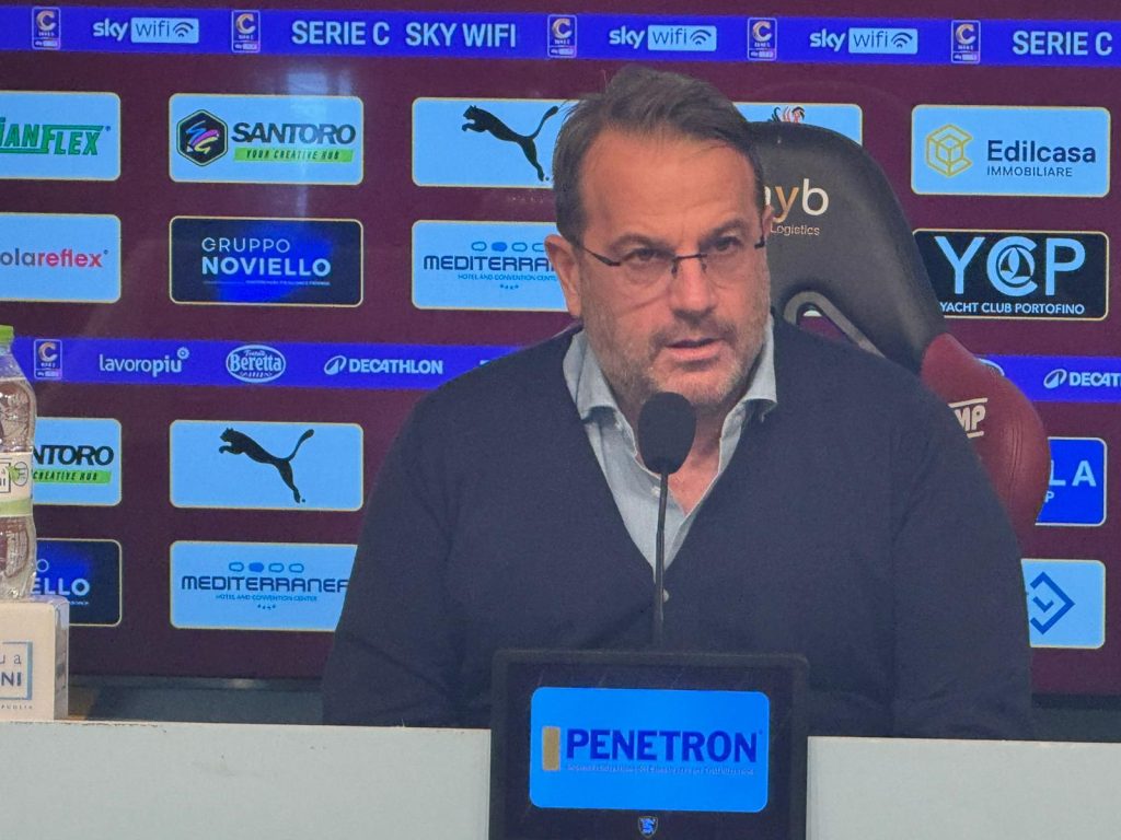 Salernitana, Faggiano: «Teniamoci stretto Iervolino»