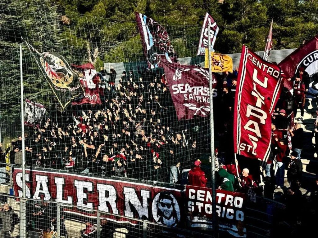 Salernitana, tifosi decisivi: dodicesimo uomo in campo