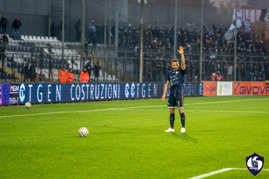 Cavese a Cosenza senza lo stopper Luciani