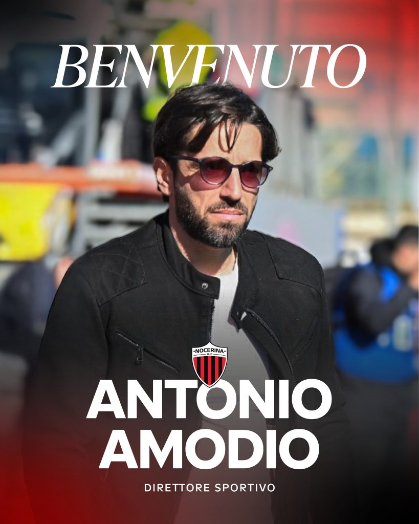 Nocerina: Antonio Amodio è il nuovo Direttore Sportivo