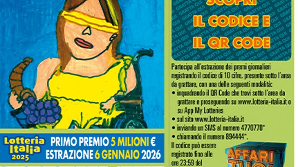 Biglietto Lotteria Italia 2025