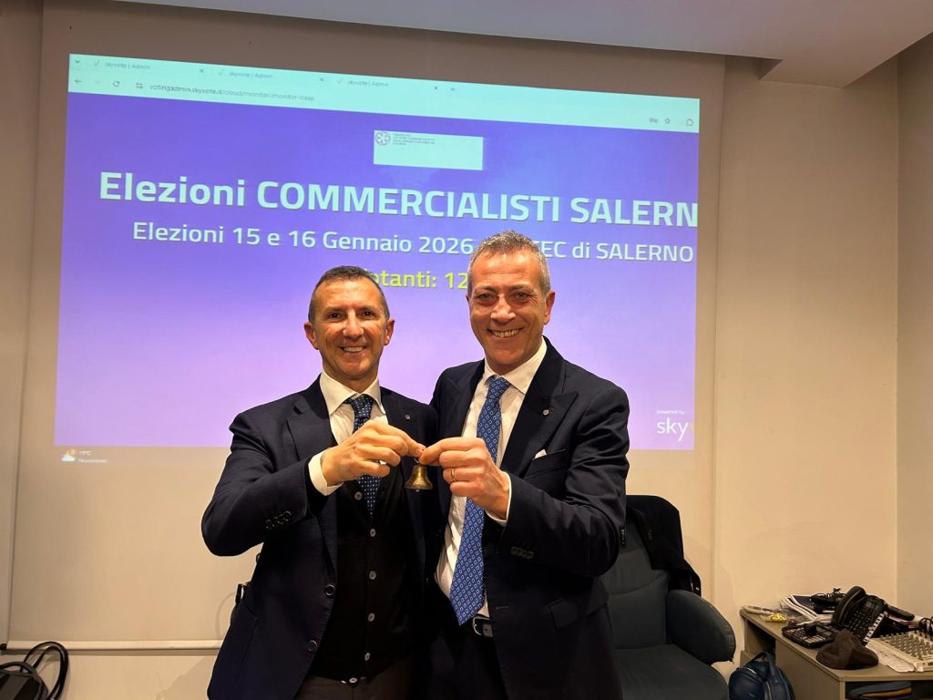 Ordine Commercialisti Salerno, Cairone eletto presidente
