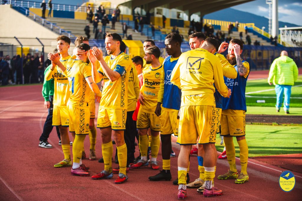 Scafatese, unica imbattuta in Italia