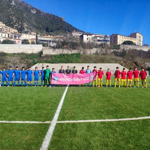 Sala Consilina, amichevole tra Rappresentative Under 15 in “difesa” delle donne