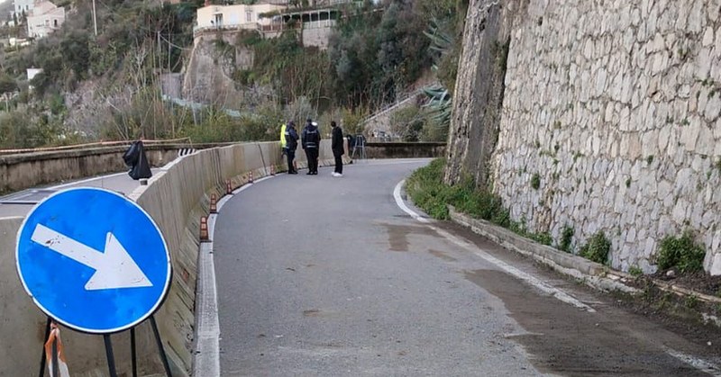 Riaperta la Statale Amalfitana