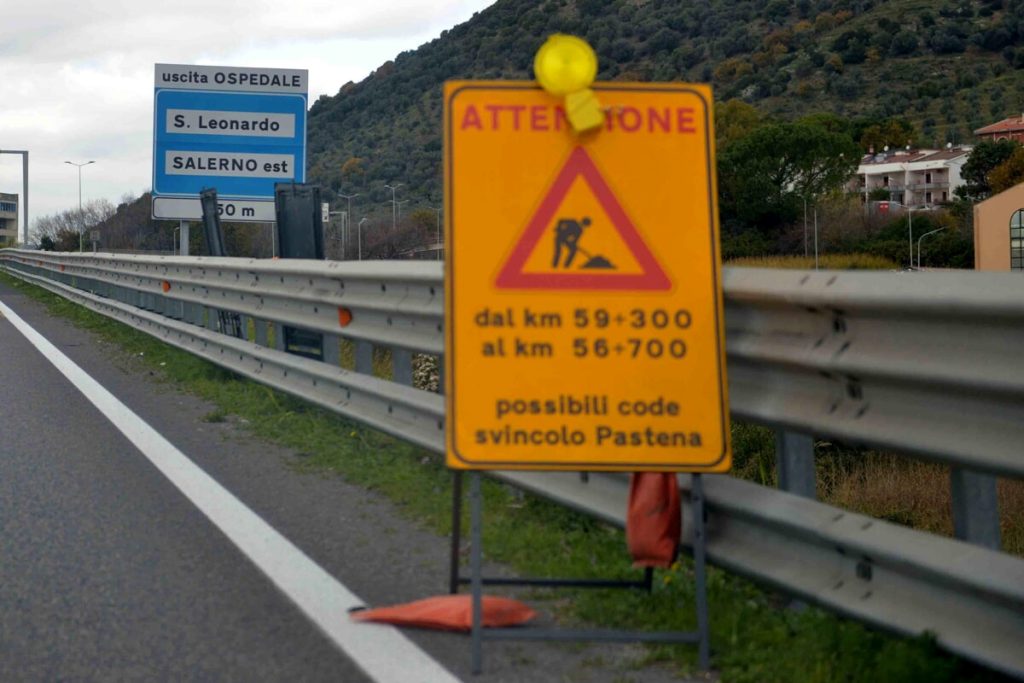 Lavori sulla Tangenziale di Salerno: nuova pavimentazione tra Fratte e Pontecagnano