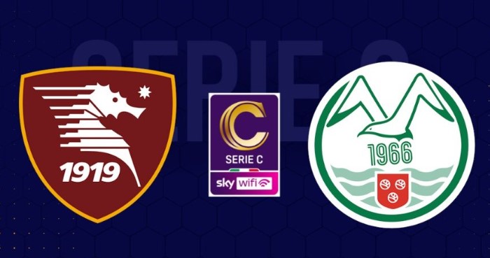 Salernitana-Monopoli, formazioni ufficiali