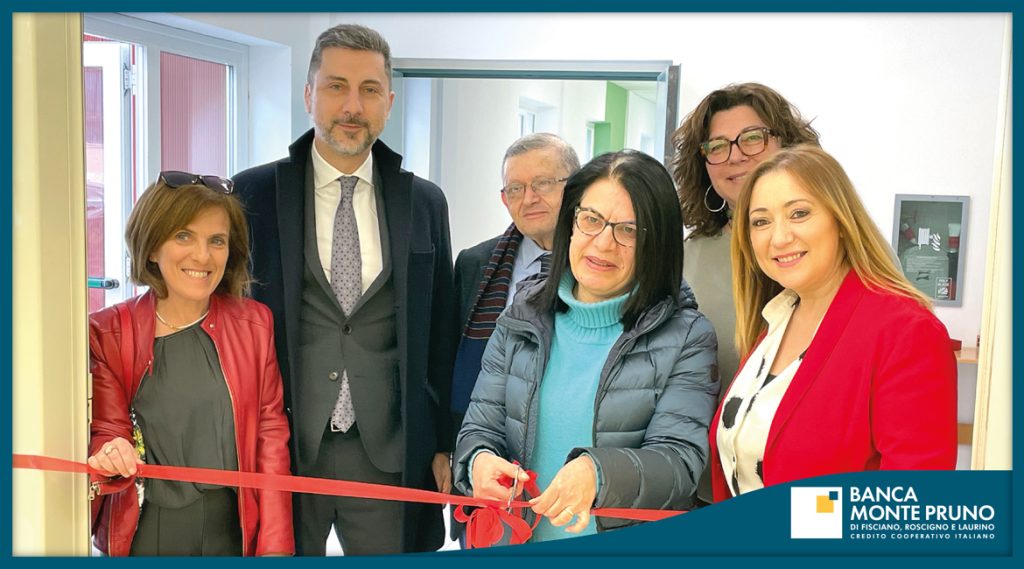 Sant’Arsenio: la Banca Monte Pruno dona gli allestimenti del refettorio della scuola dell’infanzia