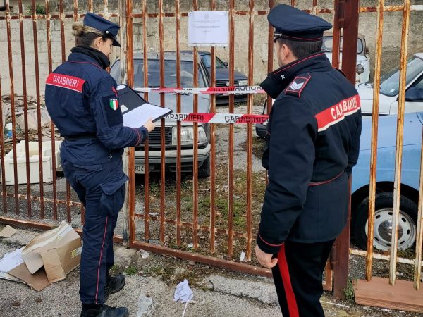 Montecorvino Pugliano: scoperto “cimitero” di auto abusive
