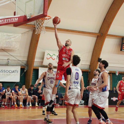 Troppo forte la capolista Carver Roma per l’Angri Pallacanestro