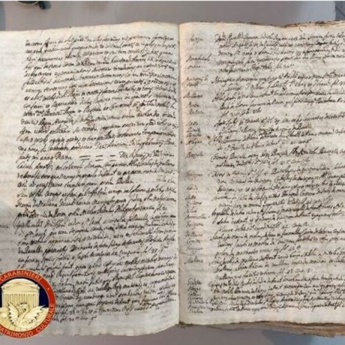 Restituito all’Archivio di Stato di Salerno un prezioso manoscritto del ‘500