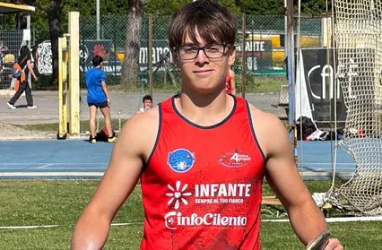 Capasso lancia il disco agli Europei Under 20
