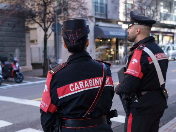 TRENTO, 11/11/2023    SERVIZIO PATTUGLIA CARABINIERI DI QUARTIERE NELLA FOTO: