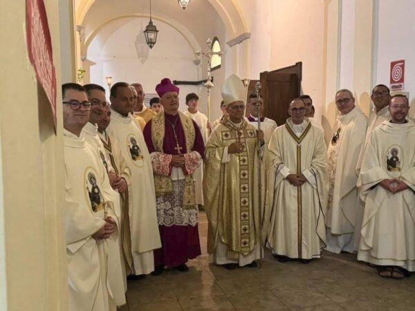 Bellandi con Papa Leone XIV