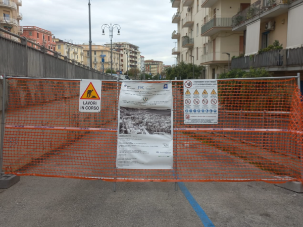 lavori trincerone salerno